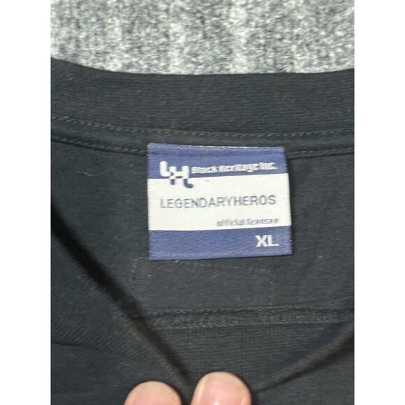 Vintage Black Heritage Inc. Tuskegee Airmen Airplane Black T Shirt Sz XL - Picture 4 of 7